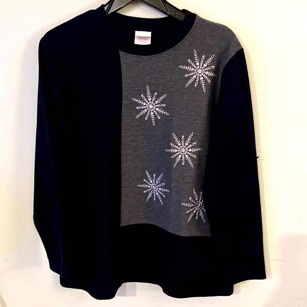 Links Snowflake Sweater Sz Medium